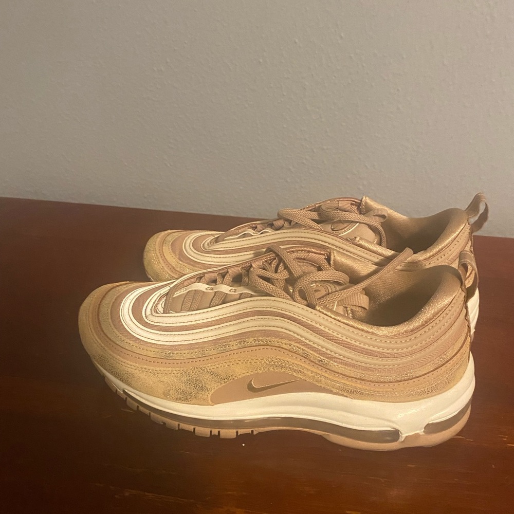 Nike Air Max 97 Beige and Cream Sneakers Sesame Hemp